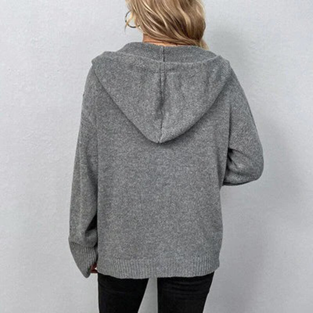 Gilet à Capuche Avec Coupe Ample Pour Femme | Idéal Pour un Usage Quotidien