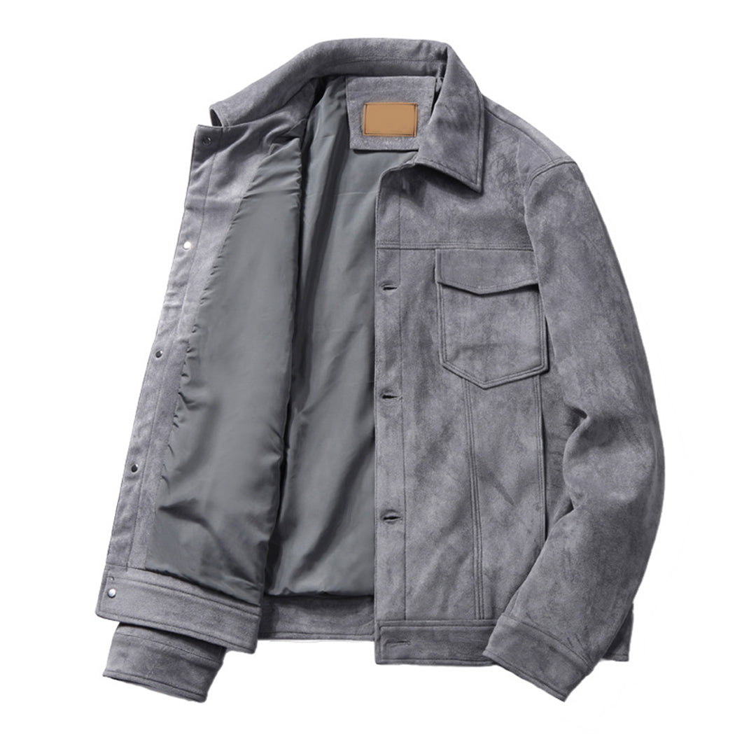 Veste à Coupe Sportive avec Fermeture Zippée pour Homme | Idéale pour l’Automne et l’Hiver