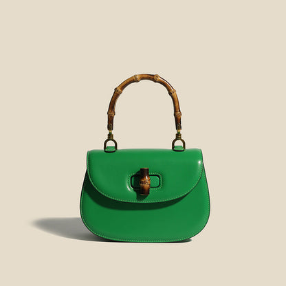 Sac Structuré Avec Poignée Bambou Et Bandoulière Ajustable | Idéal Pour Usage Quotidien