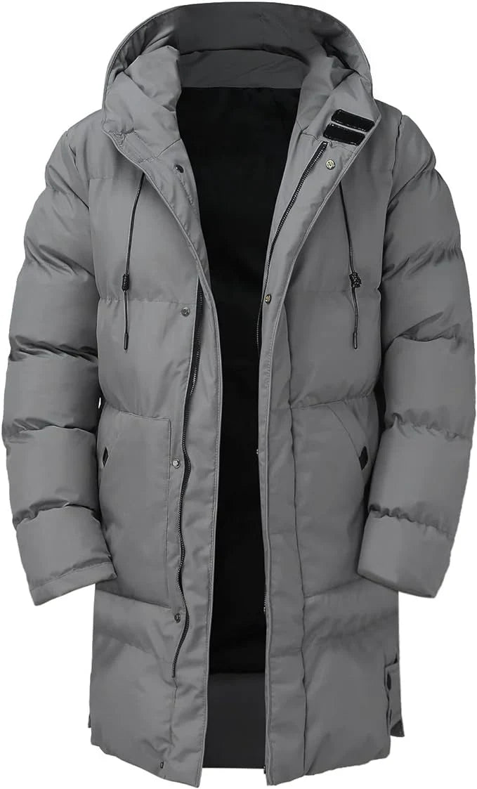 Parka avec Capuche Et Poches Multiples pour Homme | Idéal pour L’Hiver