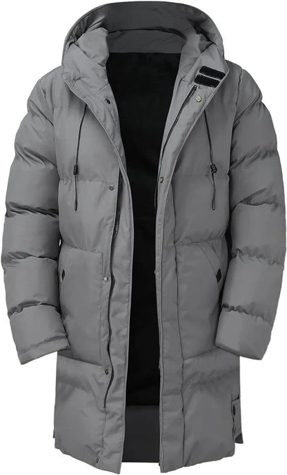 Parka avec Capuche Et Poches Multiples pour Homme | Idéal pour L’Hiver