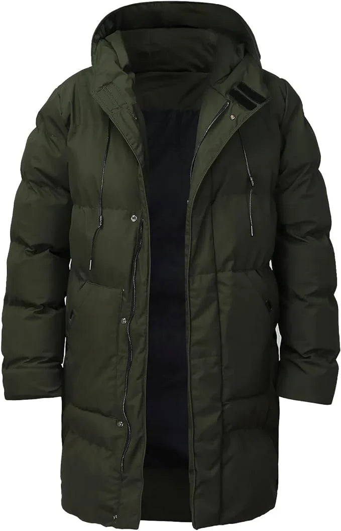 Parka avec Capuche Et Poches Multiples pour Homme | Idéal pour L’Hiver
