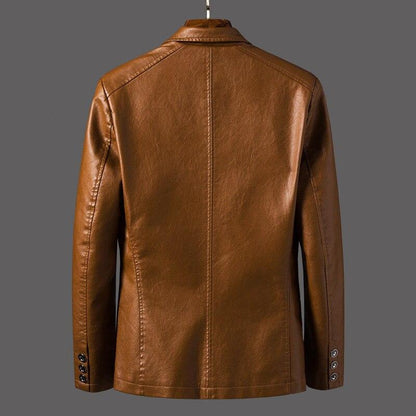 Blazer avec Col à Revers et Fermeture à Deux Boutons pour Homme | Idéal pour les Occasions Formelles et Quotidiennes
