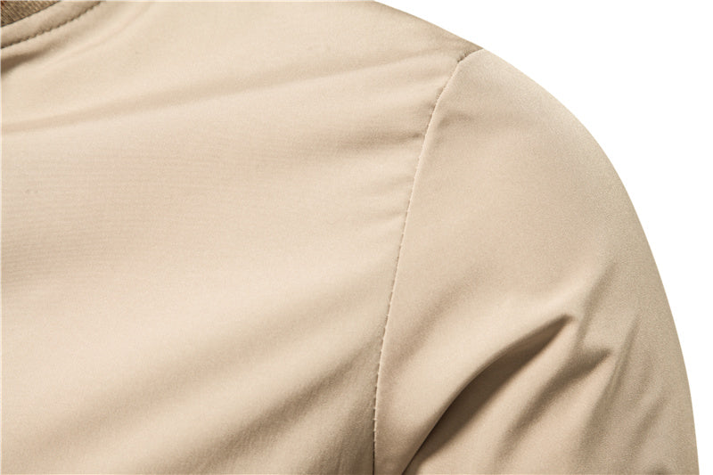 Veste à Capuche avec Détails Bicolores pour Hommes | Idéale pour l’Automne et le Printemps