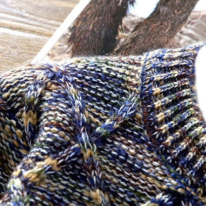 Pull En Maille À Motif Structuré Pour Homme | Idéal Pour Un Usage Quotidien Et Professionnel