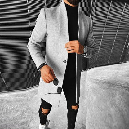 Veste À Motif Géométrique avec Coupe Ajustée pour Hommes | Idéale pour La Mi-Saison Et Les Sorties
