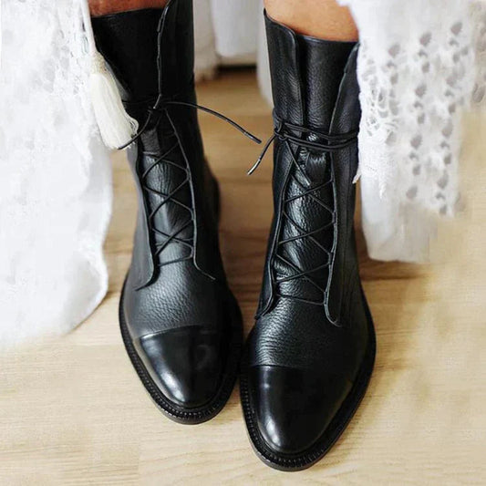 Bottes à Talon de Style Rétro pour Femmes | Idéales pour les Sorties ou le Quotidien