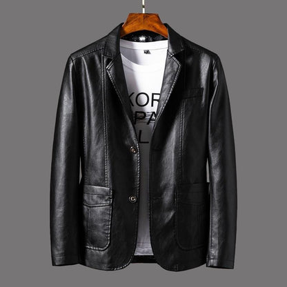 Blazer avec Col à Revers et Fermeture à Deux Boutons pour Homme | Idéal pour les Occasions Formelles et Quotidiennes