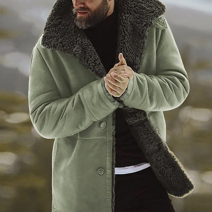 Veste D’Hiver avec Col Haut pour Homme | Idéale pour La Saison Froide