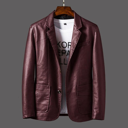 Blazer avec Col à Revers et Fermeture à Deux Boutons pour Homme | Idéal pour les Occasions Formelles et Quotidiennes
