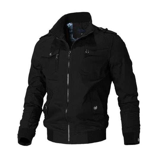 Veste Ajustée avec Fermeture Avant pour Homme | Idéale pour Automne et Hiver