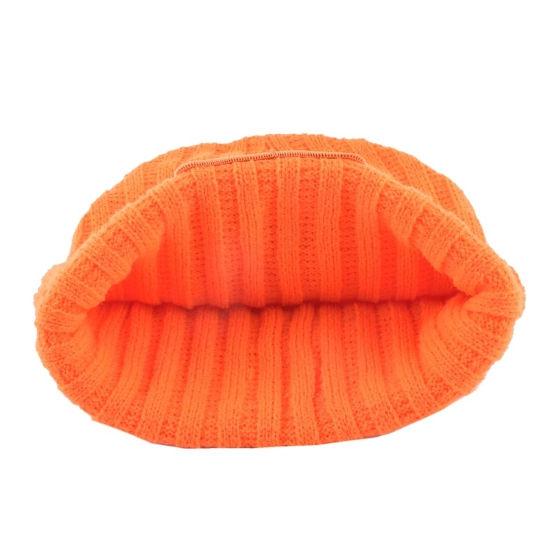 Bonnet Tricoté À Patchs Brodés pour Adulte | Idéal pour La Saison Hivernale