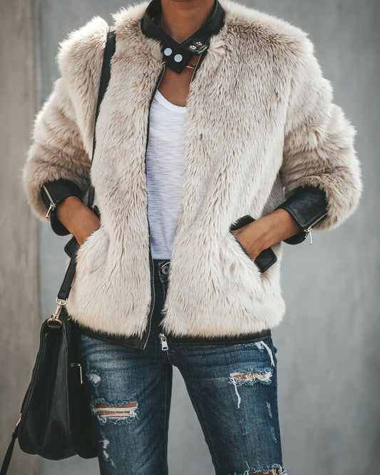 Manteau Oversize avec Col et Poches Latérales pour Femme | Idéal pour l’Hiver