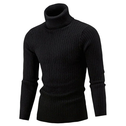 Pull à Col Roulé à Manches Longues pour Homme | Idéal pour l’Hiver