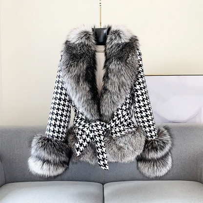 Manteau Long à Col Revers avec Ceinture pour Femme | Idéal pour l’Hiver