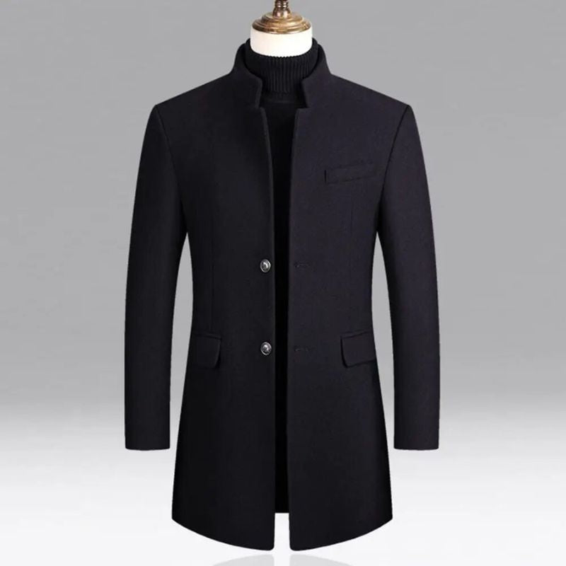 Manteau Long avec Coupe Classique pour Homme | Idéal pour la Saison Froide