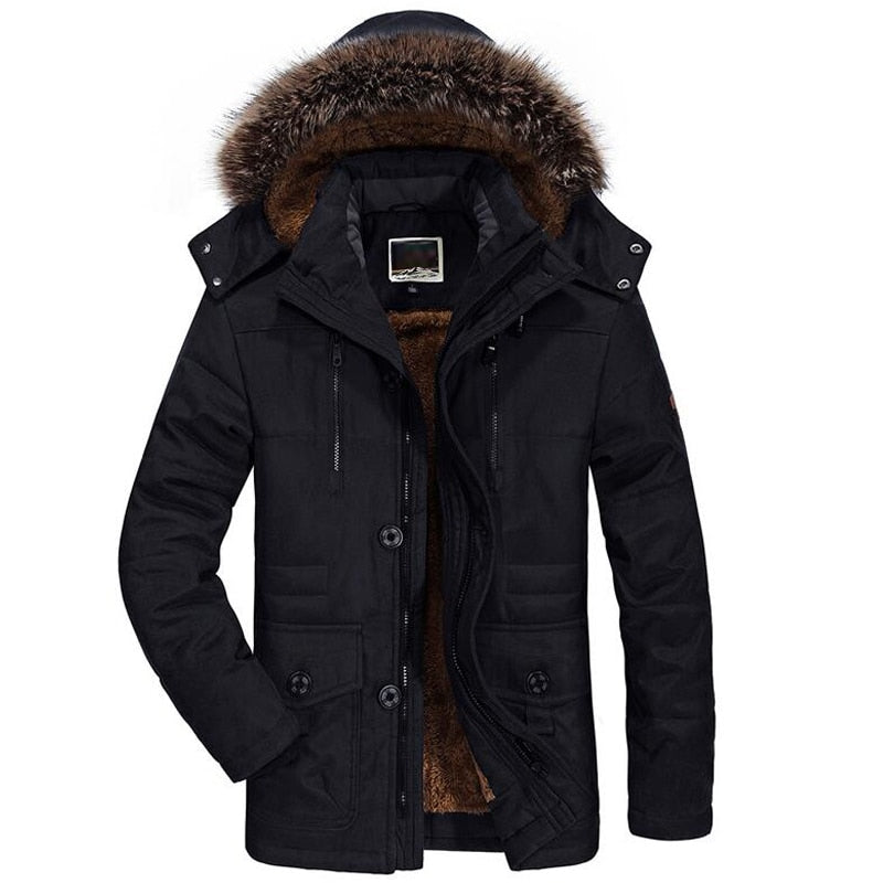 Manteau Matelassé avec Capuche pour Homme | Idéal pour Automne et Hiver