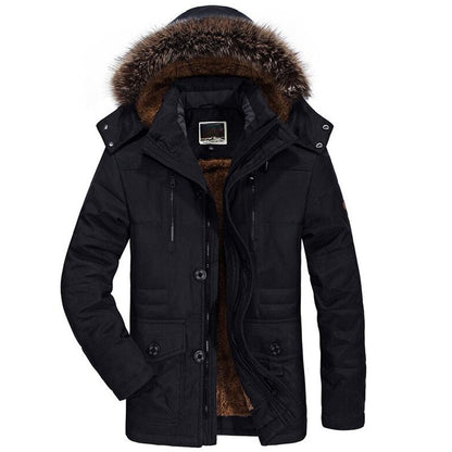 Manteau Matelassé avec Capuche pour Homme | Idéal pour Automne et Hiver