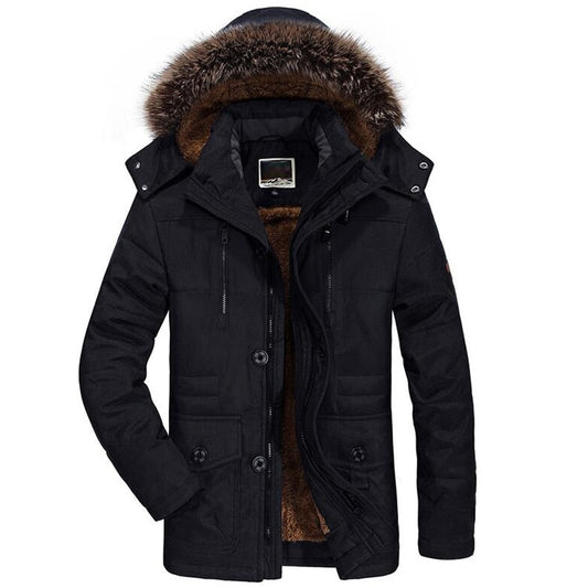 Manteau Matelassé avec Capuche pour Homme | Idéal pour Automne et Hiver