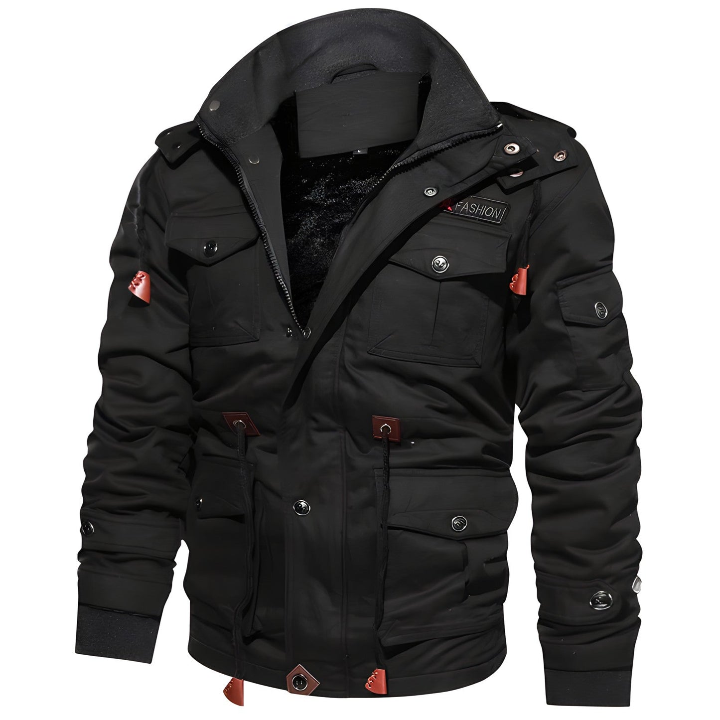 Veste Tactique Pour Homme Avec Poches Multiples | Idéal Pour La Mi-Saison Et Les Activités Extérieures