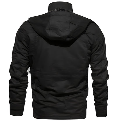 Veste Tactique Pour Homme Avec Poches Multiples | Idéal Pour La Mi-Saison Et Les Activités Extérieures