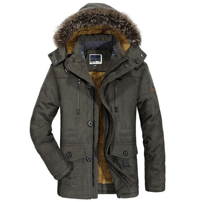 Manteau Matelassé avec Capuche pour Homme | Idéal pour Automne et Hiver