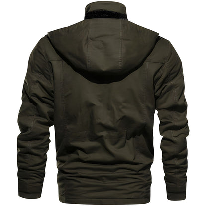 Veste Tactique Pour Homme Avec Poches Multiples | Idéal Pour La Mi-Saison Et Les Activités Extérieures