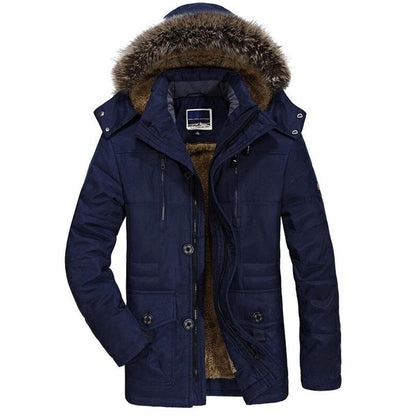 Manteau Matelassé avec Capuche pour Homme | Idéal pour Automne et Hiver