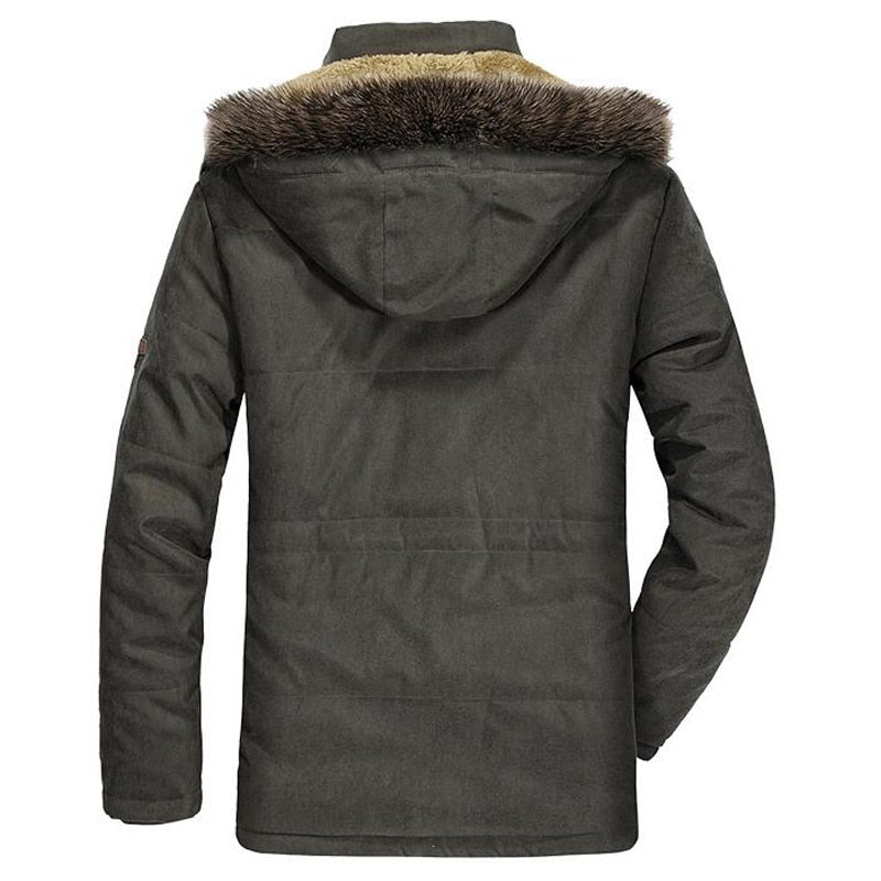 Manteau Matelassé avec Capuche pour Homme | Idéal pour Automne et Hiver