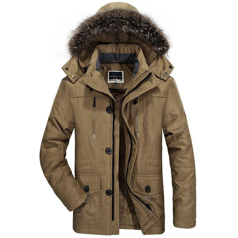 Manteau Matelassé avec Capuche pour Homme | Idéal pour Automne et Hiver