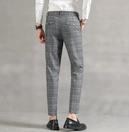 Pantalon À Carreaux Pour Homme Avec Coupe Slim | Idéal Pour Le Quotidien
