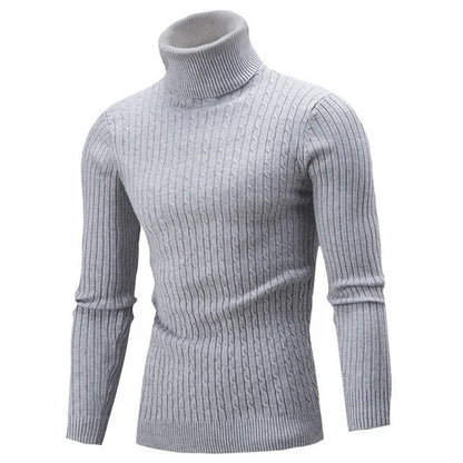 Pull à Col Roulé à Manches Longues pour Homme | Idéal pour l’Hiver