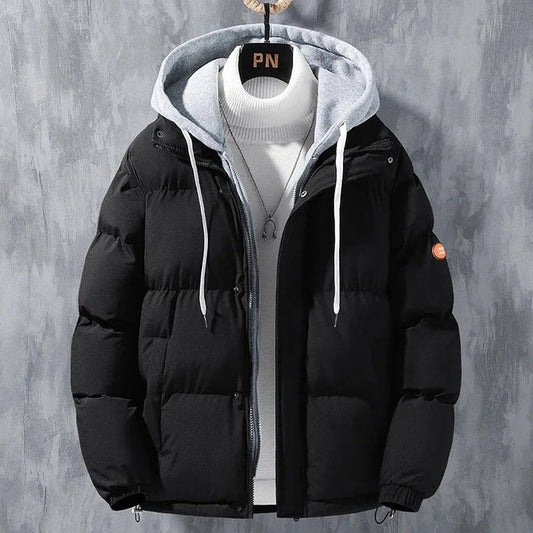 Veste D’Hiver avec Capuche Et Fermeture Zippée pour Homme | Idéal pour L’Hiver