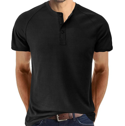 Chemise À Manches Courtes avec Boutons pour Hommes | Idéale pour Usage Quotidien