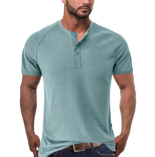 Chemise À Manches Courtes avec Boutons pour Hommes | Idéale pour Usage Quotidien