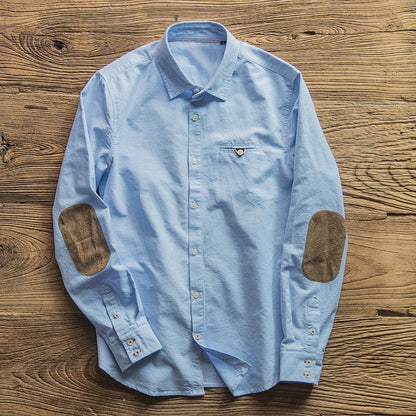Chemise de Bureau avec Manches Longues pour Homme | Idéale pour le Travail et les Réunions