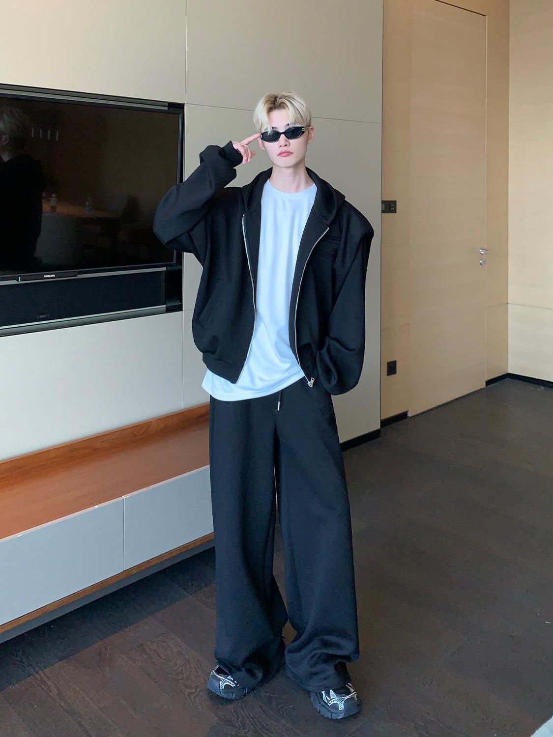 Ensemble Deux Pièces avec Haut Manches Longues et Pantalon pour Homme | Idéal pour un Usage Quotidien