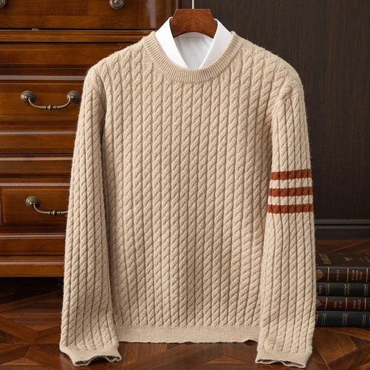 Pull À Manches Longues Avec Motif Aux Manches Pour Homme | Idéal Pour Un Usage Quotidien