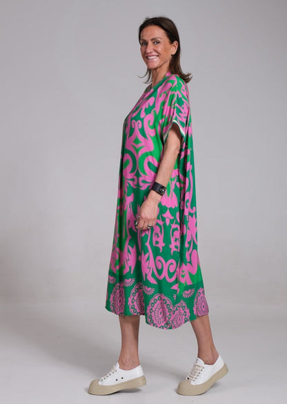 Robe À Motif Floral Avec Taille Ajustée Pour Femme | Idéale Pour Le Quotidien Et Les Occasions Décontractées