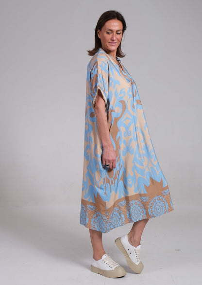 Robe À Motif Floral Avec Taille Ajustée Pour Femme | Idéale Pour Le Quotidien Et Les Occasions Décontractées