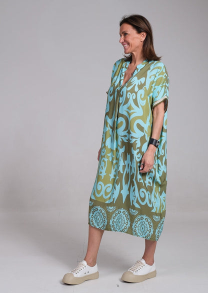 Robe À Motif Floral Avec Taille Ajustée Pour Femme | Idéale Pour Le Quotidien Et Les Occasions Décontractées