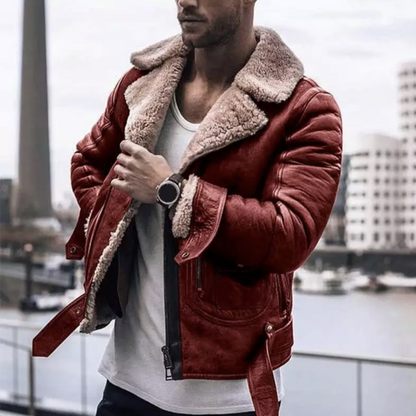 Veste Longue avec Capuche et Fermeture Zippée pour Homme | Idéale pour la Saison Hivernale