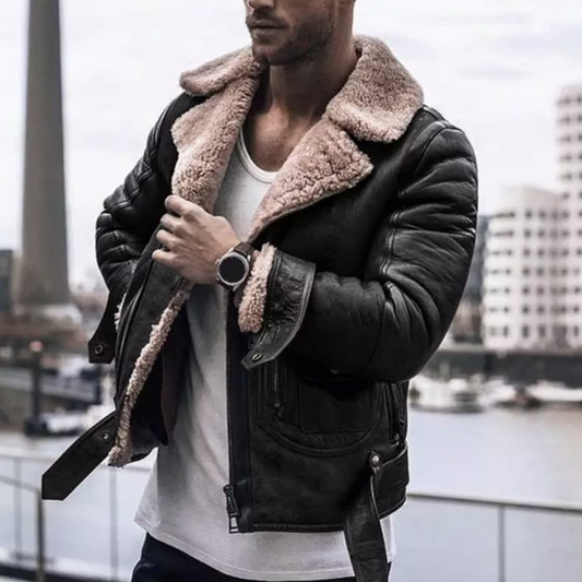 Veste Longue avec Capuche et Fermeture Zippée pour Homme | Idéale pour la Saison Hivernale
