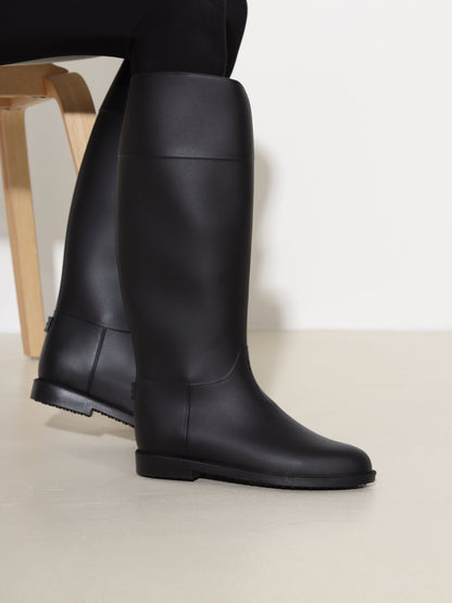 Bottes hautes à bout arrondi pour femmes