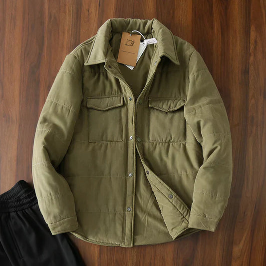 Veste D’Hiver Vintage avec Fermeture Zippée pour Adultes | Idéale pour La Saison Froide