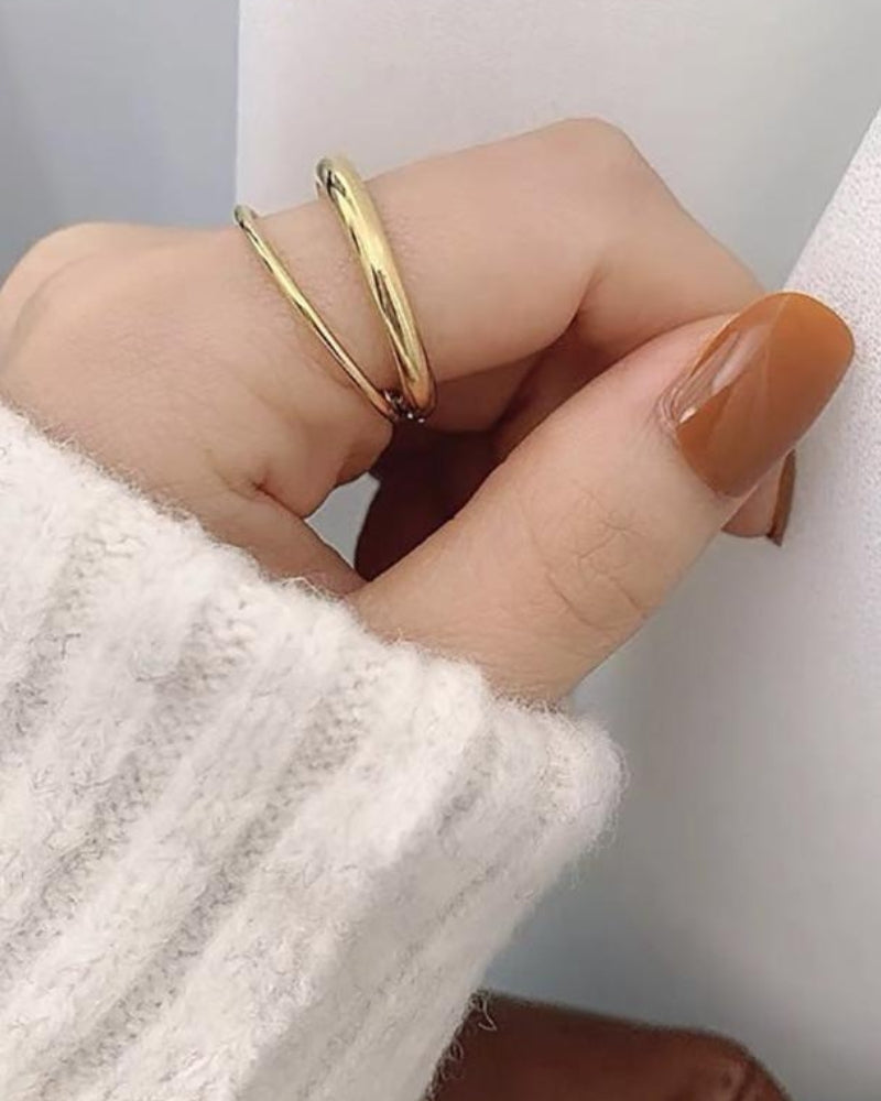 Bague Ouverte avec Design Infini pour Femmes | Idéale pour le Quotidien et les Occasions Spéciales