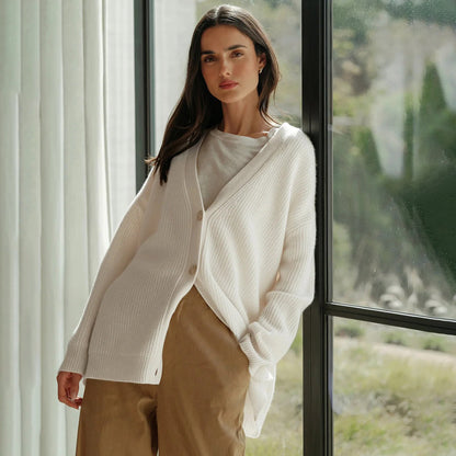 Gilet Long avec Coupe Ample pour Femmes | Idéal pour l'Automne et l'Hiver