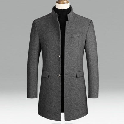 Manteau Long avec Coupe Classique pour Homme | Idéal pour la Saison Froide