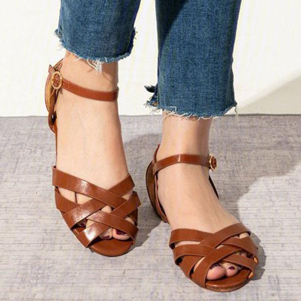 Sandales Avec Bride Et Design Ouvert Pour Femme | Idéal Pour L’été