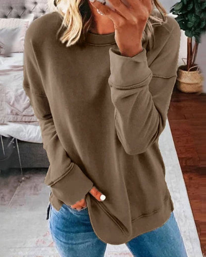 Sweatshirt À Manches Longues pour Femme | Idéal pour Un Usage Quotidien